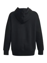 Buzo con capucha Under Armour de corte holgado, confeccionado en tejido polar suave. Presenta cordones ajustables en la capucha, puños y ruedo acanalados, y el logo de la marca estampado en el pecho.