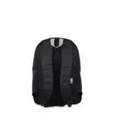 Mochila negra con logo de la NBA y el escudo de los Dallas Mavericks.