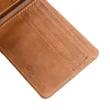 Billetera O'Neill modelo OMS1BI01 de color negro, con diseño clásico plegable y el logo de la marca grabado en la esquina inferior derecha.
