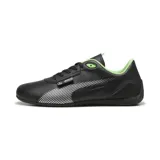 Championes Puma MAPF1 Neo Cat 20, color negro con detalles en verde y plateado.