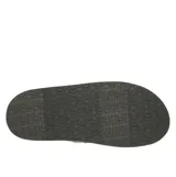 Zapatos tipo slip-on Sanuk modelo Donny Hemp, color beige, con diseño de talón plegable y bordes deshilachados. Presentan capellada de cáñamo y algodón, forro interior con estampado tipo manta y suela de goma con entresuela de EVA.