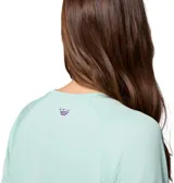 Remera de manga larga Columbia Tidal Tee II de color verde menta, con tecnología Omni-Shade de protección solar UPF 50 y tecnología de evaporación Omni-Wick de secado rápido. Presenta cuello redondo y calce cómodo ideal para actividades al aire libre y pesca.