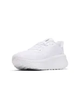 Championes de running Columbia modelo Konos Elevate, color blanco, con diseño de malla transpirable y entresuela de espuma TechLite+ para amortiguación reactiva. Presenta sistema Navic Fit para mayor estabilidad y suela Omni-Grip para tracción en diversos terrenos.