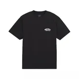 Remera Vans modelo Double Standard de color negro, confeccionada en algodón de manga corta y cuello redondo, con pequeño logotipo estampado en el pecho.