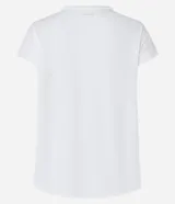 Remera de manga corta Get Over, confeccionada en microfibra con textura de micro-cuadros y escote redondo. Presenta un diseño versátil y ligero, ideal para actividades deportivas o uso casual.