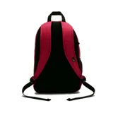 Mochila Nike Elemental color fucsia, con compartimento principal amplio y bolsillo frontal con cierre vertical. Presenta el logo de la marca estampado en color blanco en el frente.