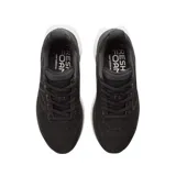 Championes de running New Balance Fresh Foam X 1080v13, color negro con suela blanca.