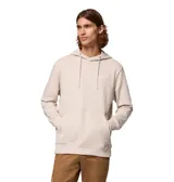 Buzo con capucha y bolsillo canguro frontal, confeccionado en tejido suave con puños y dobladillo acanalados. Presenta un pequeño parche con el logo de la marca en el pecho.