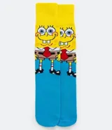 Medias largas unisex con estampado de Bob Esponja.