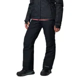 Pantalón de esquí Columbia modelo Bugaboo II, color negro, con tecnología impermeable Omni-Tech y forro térmico reflectante Omni-Heat. Presenta cintura ajustable, bolsillos con cierre y refuerzos en la parte inferior de la pierna.