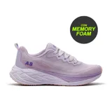Championes deportivos American Sport modelo Maisie, color lila, con capellada de tejido técnico transpirable, cordones al tono y suela con tecnología Memory Foam para mayor amortiguación.