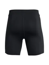 Calza corta deportiva Under Armour modelo Launch, de ajuste ceñido y diseño ergonómico. Confeccionada en tejido elástico de secado rápido con tecnología de control de olores, cuenta con cintura elástica y bolsillos internos.