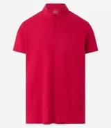 Remera polo de corte comfort, confeccionada en algodón peruano de alta calidad. Presenta cuello clásico con tapeta de botones y mangas cortas. Diseño liso y texturizado, ideal para un look casual y fresco.