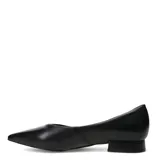 Zapatos de mujer Bottero color negro, de punta fina, diseño clásico y taco cuadrado bajo.