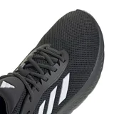 Championes urbanos Adidas modelo Cloudfoam Move, color negro con detalles plateados en los laterales. Presentan una parte superior de malla textil ligera, cierre con cordones y suela de goma Adiwear con tecnología de amortiguación Cloudfoam.