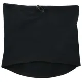 Cuello térmico deportivo marca Merrell, color negro, diseñado para protección contra el viento en actividades al aire libre.