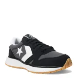 Championes Converse Omni Trainer OX unisex, color negro, gris y blanco, con capellada de gamuza y malla, amortiguación CX Foam y suela de goma con relieve Star Chevron.