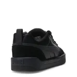 Championes urbanos Puma modelo Park Lifestyle OG, color negro. Presentan un diseño inspirado en el estilo deportivo de los años 80, con capellada que combina cuero sintético y detalles en gamuza, entresuela de EVA para mayor amortiguación y suela de goma de alta tracción.