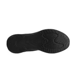 Championes de running 361º, color negro, con diseño de malla transpirable y refuerzos sintéticos. Presentan suela de plataforma con tecnología de amortiguación y cierre mediante cordones.