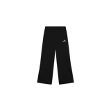 Pantalón de jogging Eme Studios modelo Cinam Shadow, color negro, con diseño de corte recto y holgado. Cuenta con el logo de la marca estampado en blanco en la parte superior izquierda.