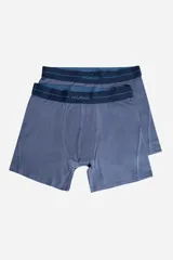 Pack de bóxer lisos marca Mistral, con cintura elástica personalizada con el logo de la marca. Diseño de corte clásico con costuras reforzadas.