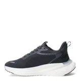 Championes de running Umbro modelo Pure Step, color gris con entresuela blanca y negra, capellada de malla transpirable y logo de la marca en el lateral.