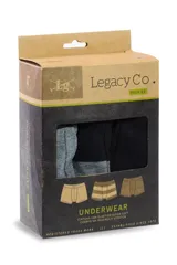 Pack de tres bóxer para hombre, con cintura elástizada. Incluye dos bóxer lisos y uno rayado.