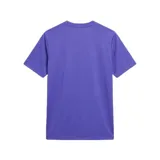 Remera deportiva Nike Dri-Fit Flex de color gris, con cuello redondo, mangas cortas y logo de la marca bordado en el pecho.