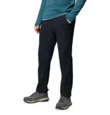 Pantalón de senderismo color negro, con cintura parcialmente elástica, cinturón integrado y múltiples bolsillos funcionales. Confeccionado con tecnología Omni-Shade™ para protección solar y Omni-Wick™ para gestión de la humedad.