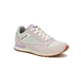 Championes Caterpillar modelo Ventura, de diseño casual y versátil. Presentan una combinación de tonos celestes y lilas, con paneles textiles y de cuero. Cuentan con cierre de cordones, entresuela de EVA para amortiguación y suela de goma con tracción.