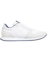 Zapatillas de running Tommy Hilfiger blancas con detalles en azul y rojo.
