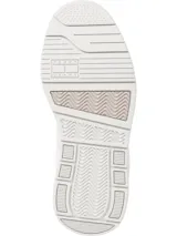 Zapatillas urbanas Tommy Jeans color blanco con detalles en gris.