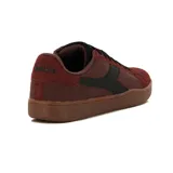 Championes Diadora Court Xl Lifestyle para hombre, color bordó con detalles en negro.