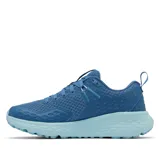 Championes de trekking Columbia modelo Konos Trs Outdry, color azul con suela celeste. Cuenta con tecnología impermeable OutDry, sistema Navic Fit y entresuela amortiguada Omni-Max.