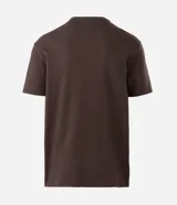 Remera de manga corta con cuello redondo, confeccionada en tejido tipo waffle con textura nido de abeja. Presenta un diseño liso y estructurado, ideal para un look casual y versátil.