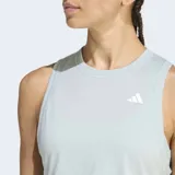 Musculosa de entrenamiento Adidas con diseño boxy y corte holgado. Presenta cuello redondo, sisas amplias para mayor libertad de movimiento y logo de la marca estampado en el pecho. Confeccionada con tecnología CLIMACOOL para gestión de la humedad.