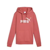 Canguro de mujer Puma con capucha y cordones ajustables, diseño con bolsillo tipo canguro frontal y logo de la marca estampado en el pecho.