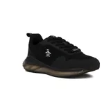 Championes urbanos Penguin modelo Arizona, color negro, con capellada de mesh, logo de la marca en el lateral y suela con cámara de aire.