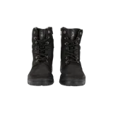 Botas acordonadas Bogner modelo Lech, color negro, con suela track de goma, ojetes metálicos y cierre lateral.