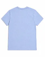 Remera Brooksfield de algodón pima color verde militar, de manga corta y cuello redondo, con pequeño logo bordado en el pecho.