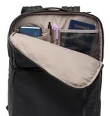 Mochila multifuncional Columbia modelo Star Range 3-Way, color negro, con diseño versátil que permite su uso como mochila, maletín o bolso de hombro. Cuenta con múltiples compartimentos con cierre, funda acolchada para laptop de hasta 13 pulgadas, panel trasero ergonómico y correas ajustables.