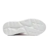 Championes Fila modelo Rt-low, de diseño urbano con base blanca y detalles en colores vibrantes como rosa, violeta y verde menta. Presenta una silueta robusta con suela gruesa y logo de la marca en el lateral y la lengüeta.