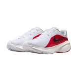 Championes de running Nike Downshifter 14, color negro con entresuela blanca y el logo swoosh de Nike en blanco en el lateral.