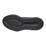Championes Salomon Aero Glide 4 Grvl, calzado de running diseñado para cambio de superficies, color negro y gris con suela adherente y sistema de ajuste rápido.
