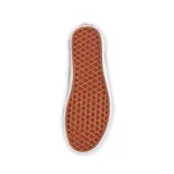 Zapatillas Vans Ward negras con la línea lateral blanca y suela blanca.