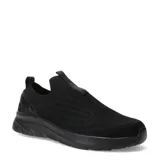 Championes deportivos Umbro modelo Glide, de diseño slip-on sin cordones, confeccionados en tejido de punto elástico color negro con suela de goma a tono.