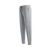 Pantalón de jogging gris con cintura elástica ajustable con cordón, bolsillos laterales y logo Hurley estampado en la pierna derecha.
