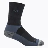 Pack de calcetines técnicos de caña media Merrell, diseñados para actividades outdoor, con refuerzos en zonas clave y diseño ergonómico.