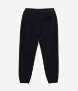 Pantalón jogger de corte holgado con cintura elástica, cordón ajustable, bolsillos laterales y puños elásticos en los tobillos.