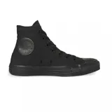 Championes Converse Chuck Taylor All Star de caña alta, color negro.